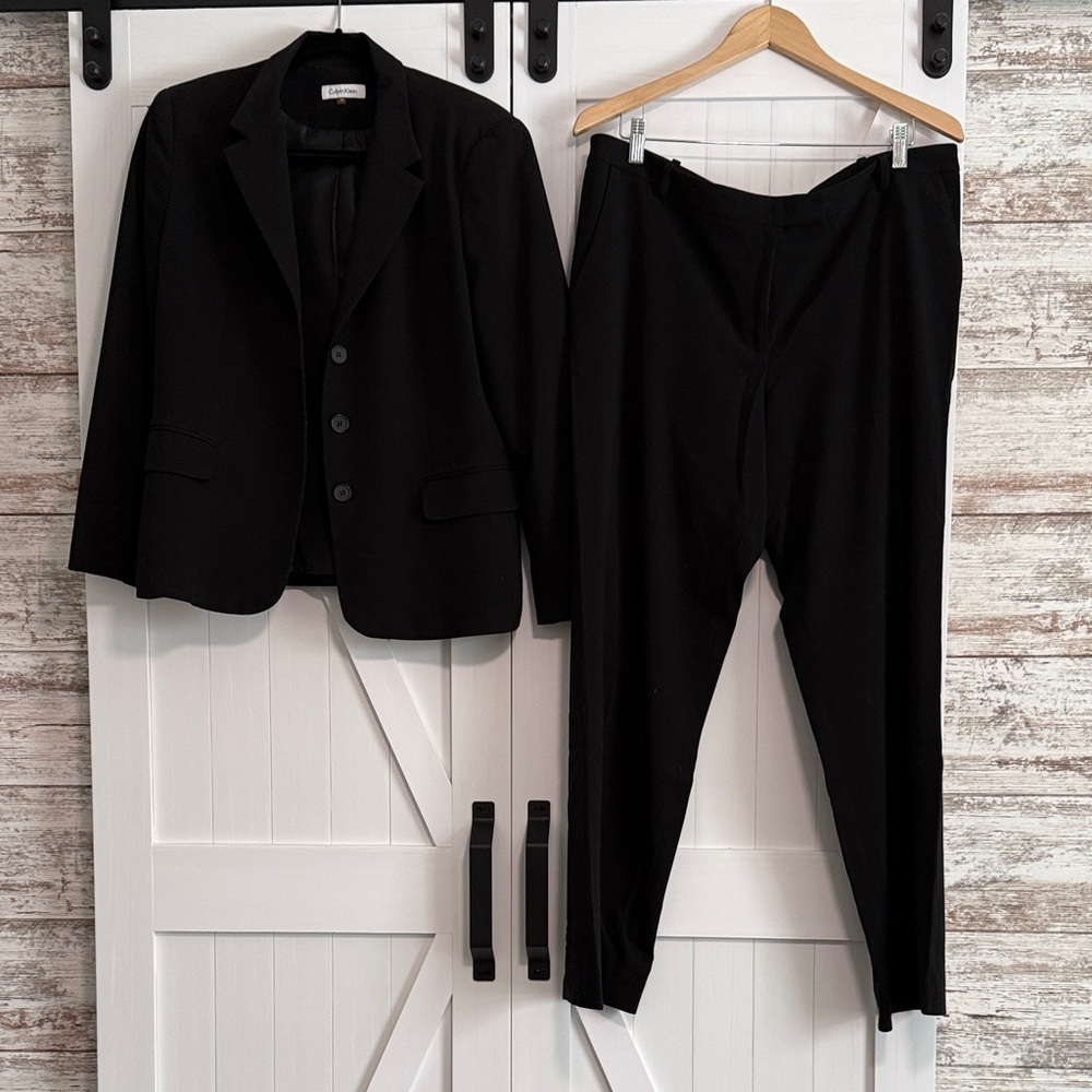 Calvin Klein Women’s Black Suit Set